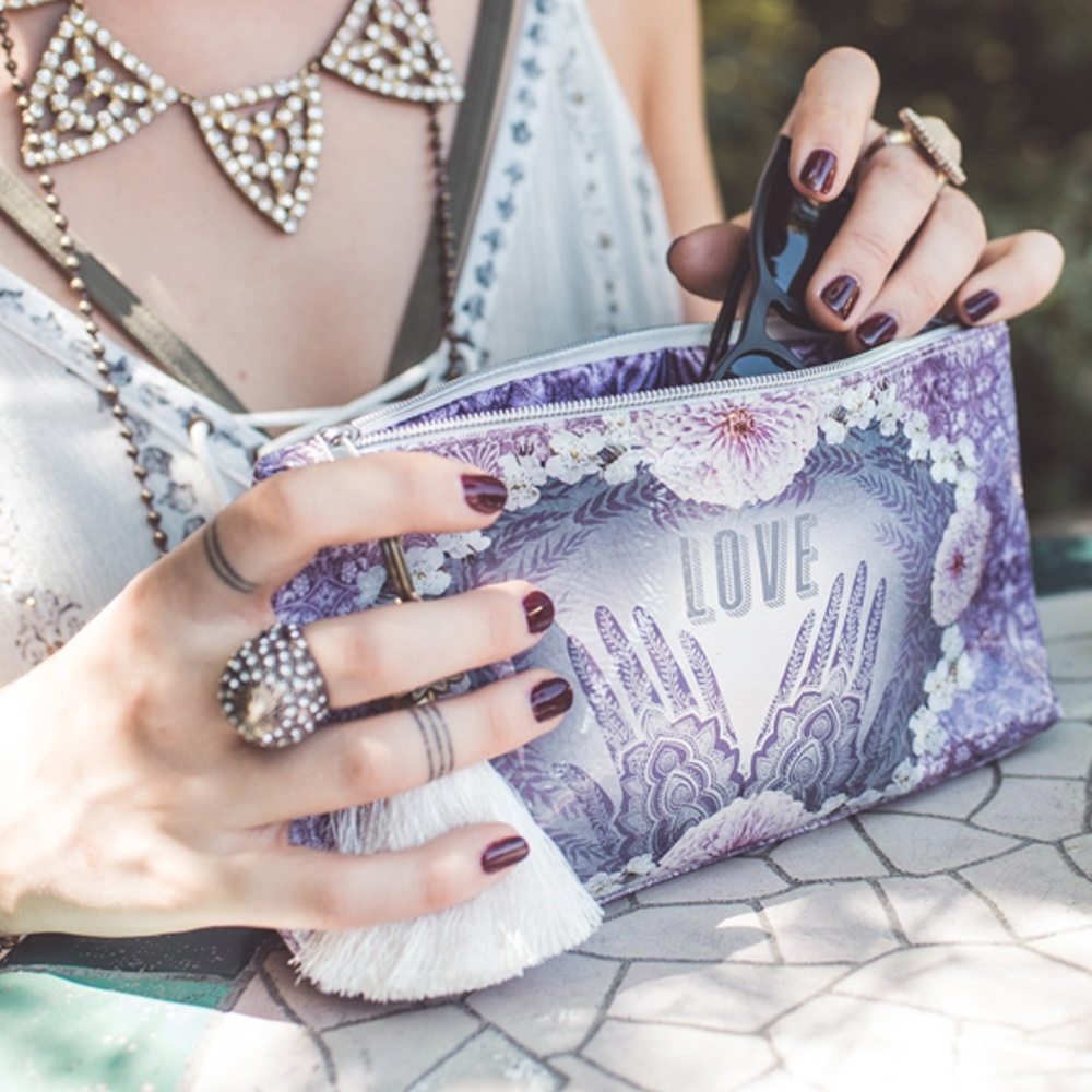Henna Make Up Bag